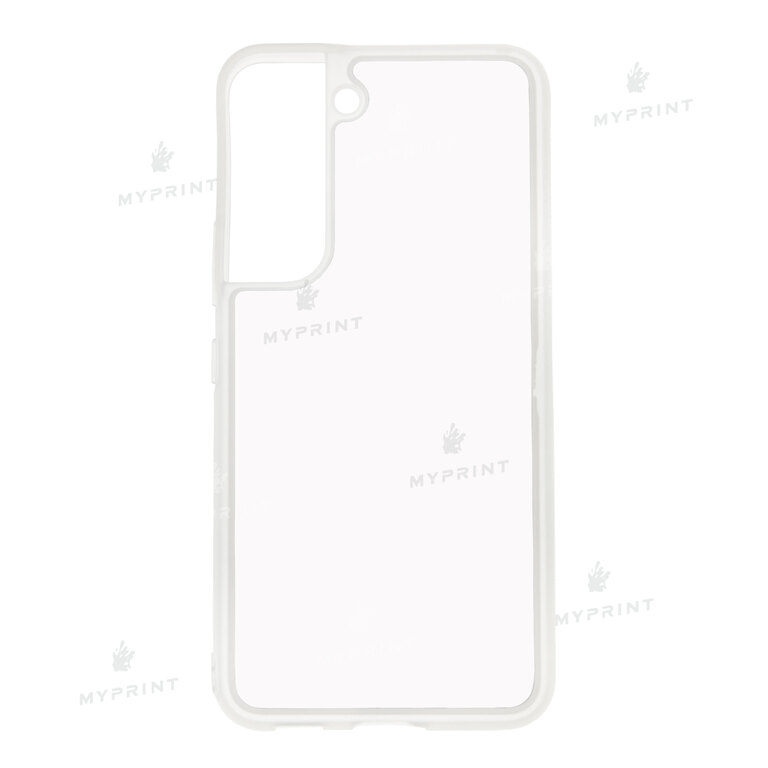 Чехол для сублимации 2D силиконовый (TPU) для Samsung S22 прозрачный (8644)  Чехол для сублимации 2D силиконовый (TPU) для Samsung S22 прозрачный (8644)