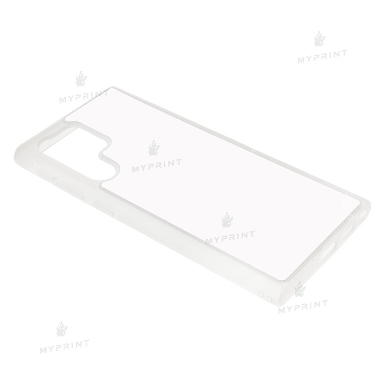 Чохол для сублімації 2D силіконовий (TPU) для Samsung S22 Ultra білий (8646)  Чохол для сублімації 2D силіконовий (TPU) для Samsung S22 Ultra білий (8646)