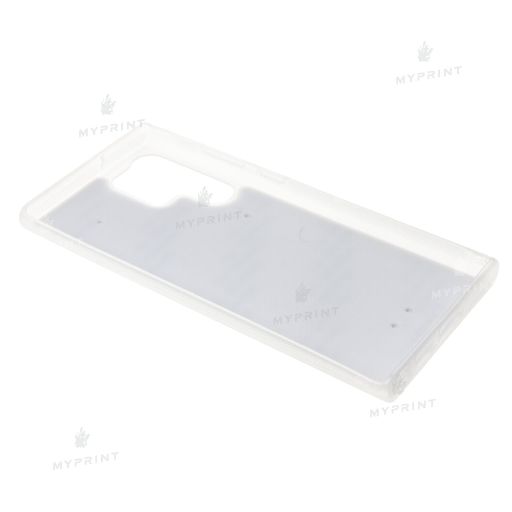 Cover for sublimation 2D silicone (TPU) for Samsung S22 Ultra white (8646) - фото 3 Cover for sublimation 2D silicone (TPU) for Samsung S22 Ultra white (8646) - фото 3 - Blanks for sublimation