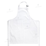 Фартух для сублімації саржевий з лямкою, що регулюється і кишенею подовжений білий (9084) - фото 2 Фартух для сублімації саржевий з лямкою, що регулюється і кишенею подовжений білий (9084) - фото 2 - Заготовки для сублімації