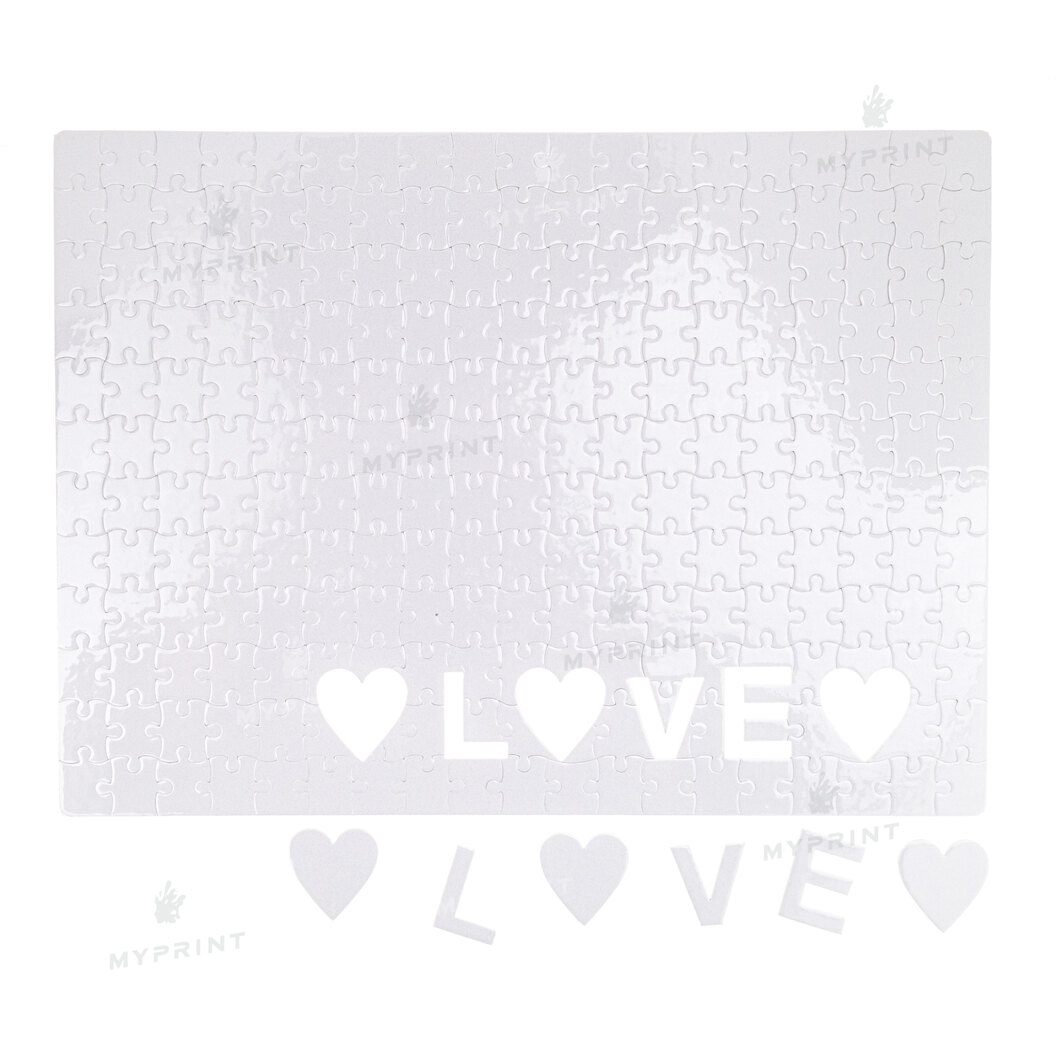 Пазл для сублімації A3 Love (28,3*39,4 см) 228 елементів (9220) - фото 3 Пазл для сублімації A3 Love (28,3*39,4 см) 228 елементів (9220) - фото 3 - Заготовки для сублімації