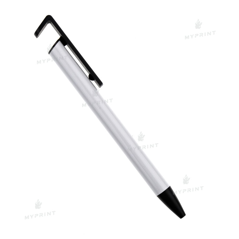 Pen for sublimation automatic white with black (9228)  Pen for sublimation automatic white with black (9228)