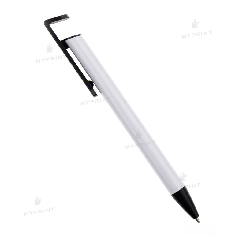 Pen for sublimation automatic white with black (9228)  Pen for sublimation automatic white with black (9228)