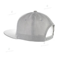 Кепка з прямим козирком snapback сіра (7642) - фото 3 Кепка з прямим козирком snapback сіра (7642) - фото 3 - Заготовки для сублімації