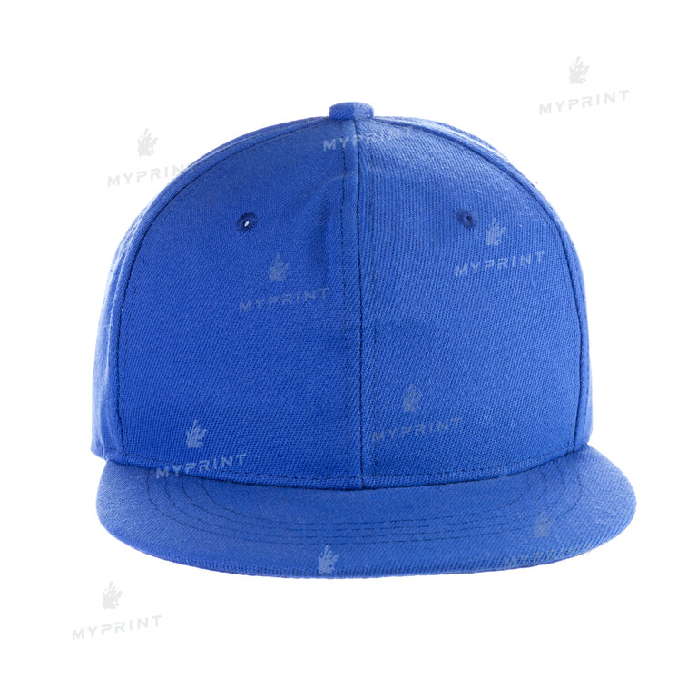 Кепка с прямым козырьком snapback синяя (7979)  Кепка с прямым козырьком snapback синяя (7979)