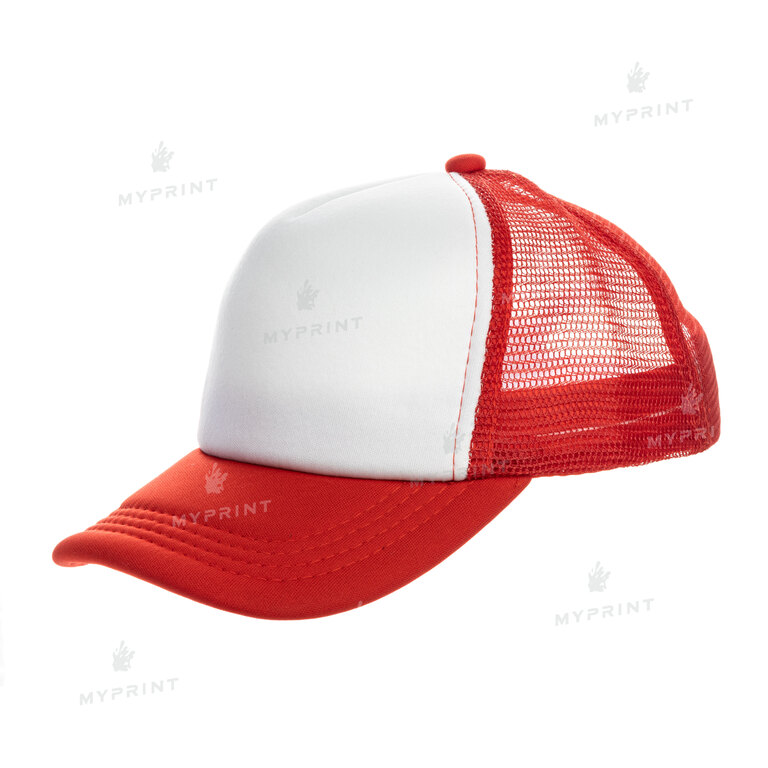 Cap tracker for sublimation children's red (7113)  Cap tracker for sublimation children's red (7113)