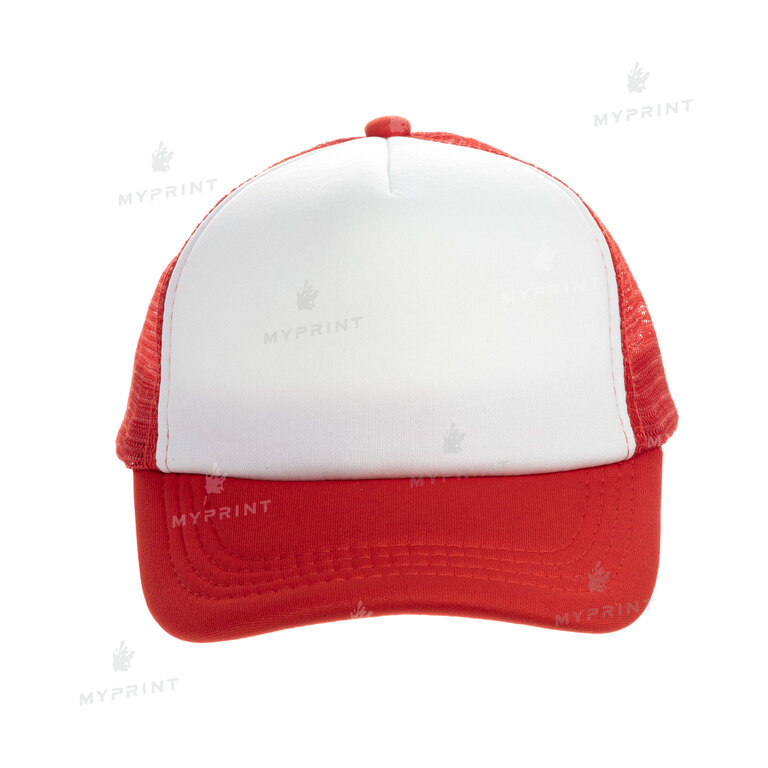 Cap tracker for sublimation children's red (7113)  Cap tracker for sublimation children's red (7113)