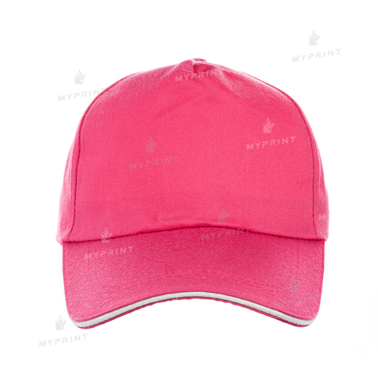 Five-blade cap for sublimation polyester pink (7202)  Five-blade cap for sublimation polyester pink (7202)