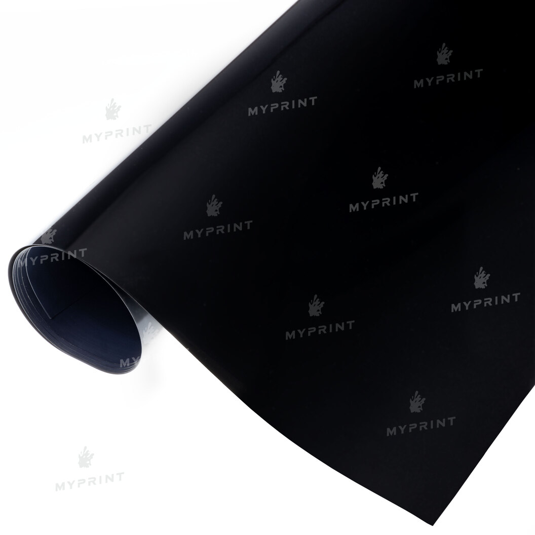 Thermal transfer film My Print PVC black 1 pc.  m. (1*0.6 m) (9230) - фото 1 Thermal transfer film My Print PVC black 1 pc.  m. (1*0.6 m) (9230) - фото 1 - Consumables for printing