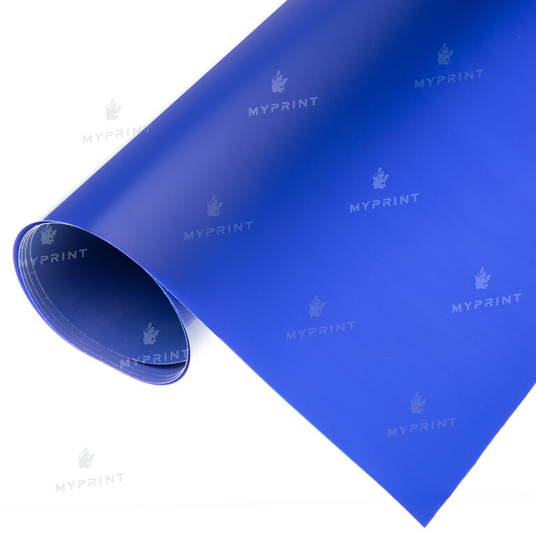 Термотрансферная пленка My Print PVC синяя 1 пог. м. (1*0,6 м) (9233)  Термотрансферная пленка My Print PVC синяя 1 пог. м. (1*0,6 м) (9233)