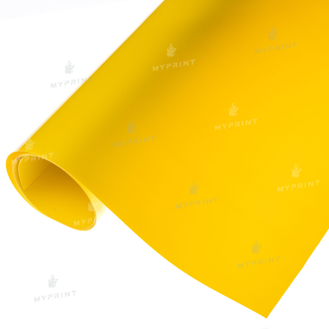 Термотрансферна плівка My Print PVC жовта 1 пог. м. (1*0,6 м) (9231) - фото 1 Термотрансферна плівка My Print PVC жовта 1 пог. м. (1*0,6 м) (9231) - фото 1 - Плотери і матеріали для порізки