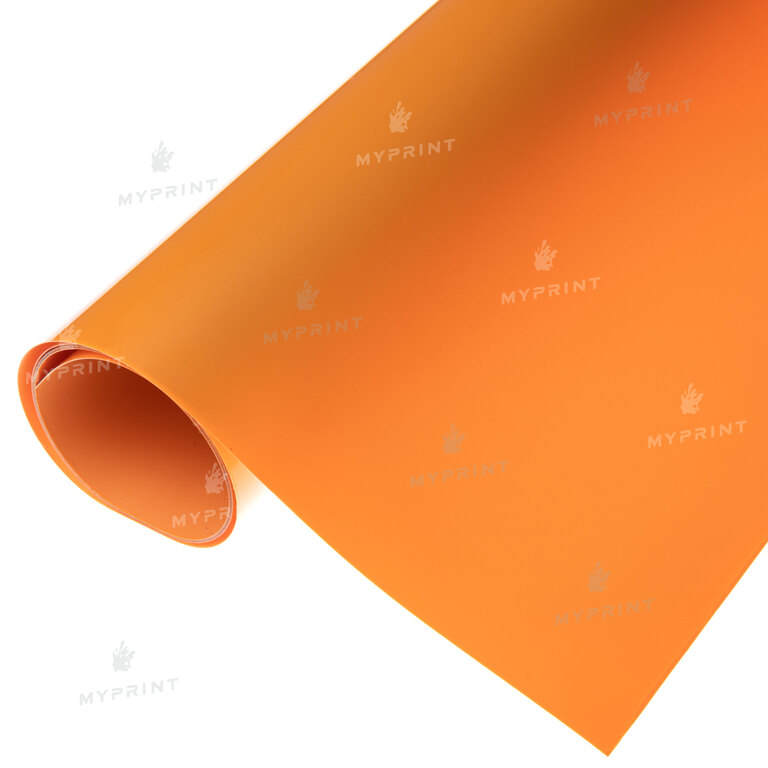 Термотрансферна плівка My Print PVC помаранчева 1 пог. м. (1*0,6 м) (9235)  Термотрансферна плівка My Print PVC помаранчева 1 пог. м. (1*0,6 м) (9235)