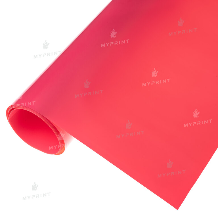 Термотрансферна плівка My Print PVC неонова рожева 1 пог. м. (1*0,6 м) (9243)  Термотрансферна плівка My Print PVC неонова рожева 1 пог. м. (1*0,6 м) (9243)