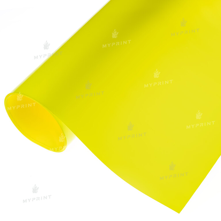 Термотрансферна плівка My Print PVC неонова жовта 1 пог. м. (1*0,6 м) (9241)  Термотрансферна плівка My Print PVC неонова жовта 1 пог. м. (1*0,6 м) (9241)