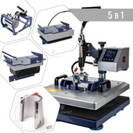 Багатофункціональний термопрес HP 5 в 1 New 38*38 см (9408) - фото 1 - Термопреси