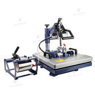 Багатофункціональний термопрес HP 5 в 1 New 38*38 см (9408) - фото 11 - Термопреси