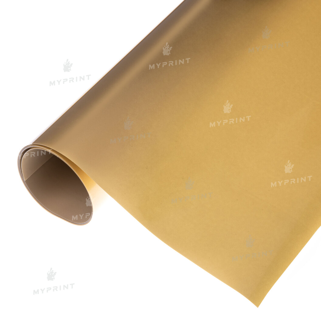 Термотрансферна плівка My Print High Flex PU золотиста 1 пог. м. (1*0,5 м) (7215) - фото 1 Термотрансферна плівка My Print High Flex PU золотиста 1 пог. м. (1*0,5 м) (7215) - фото 1 - Плотери і матеріали для порізки