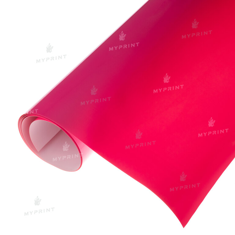 Thermal transfer film My Print High Flex PU neon pink 1 pc.  m. (1*0.5 m) (7229)  Thermal transfer film My Print High Flex PU neon pink 1 pc.  m. (1*0.5 m) (7229)