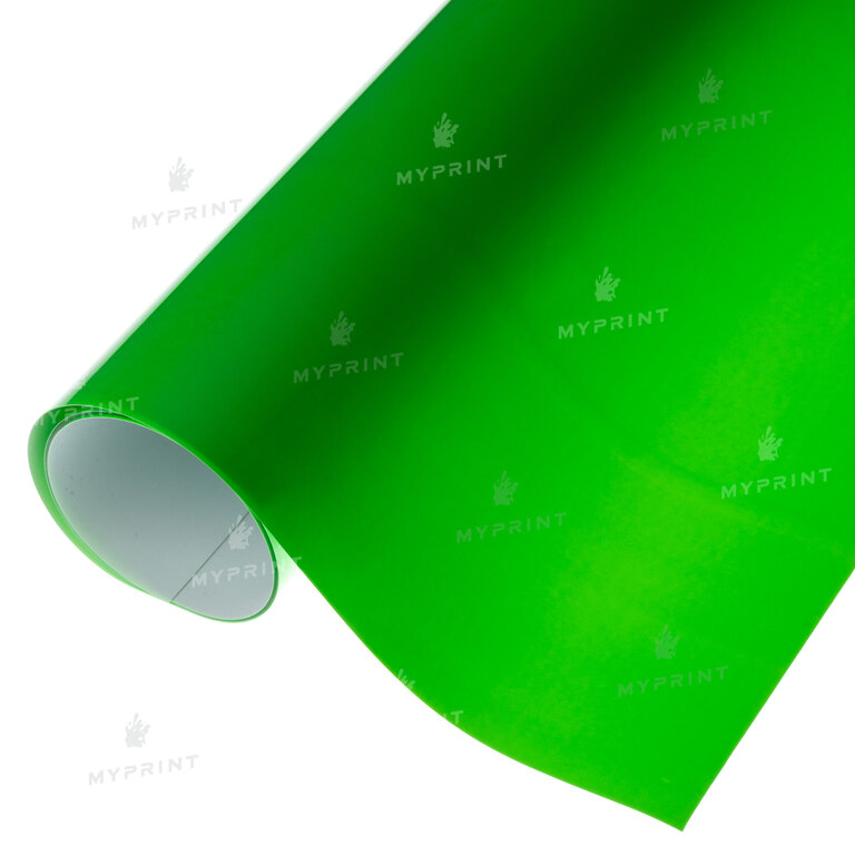 Термотрансферная пленка My Print High Flex PU неоновая зеленая 1 пог. м. (1*0,5 м) (7230)  Термотрансферная пленка My Print High Flex PU неоновая зеленая 1 пог. м. (1*0,5 м) (7230)