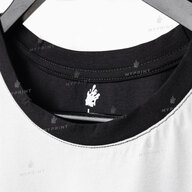 Men's T-shirt cotton/elastane 170 g/m², black-white, S (9491) - фото 4 Men's T-shirt cotton/elastane 170 g/m², black-white, S (9491) - фото 4 - Blanks for sublimation