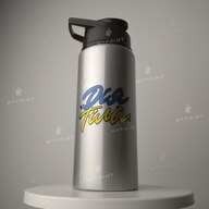 Пляшка для води для сублімації з кришкою срібляста 600 мл (9349) - фото 4 Пляшка для води для сублімації з кришкою срібляста 600 мл (9349) - фото 4 - Заготовки для сублімації