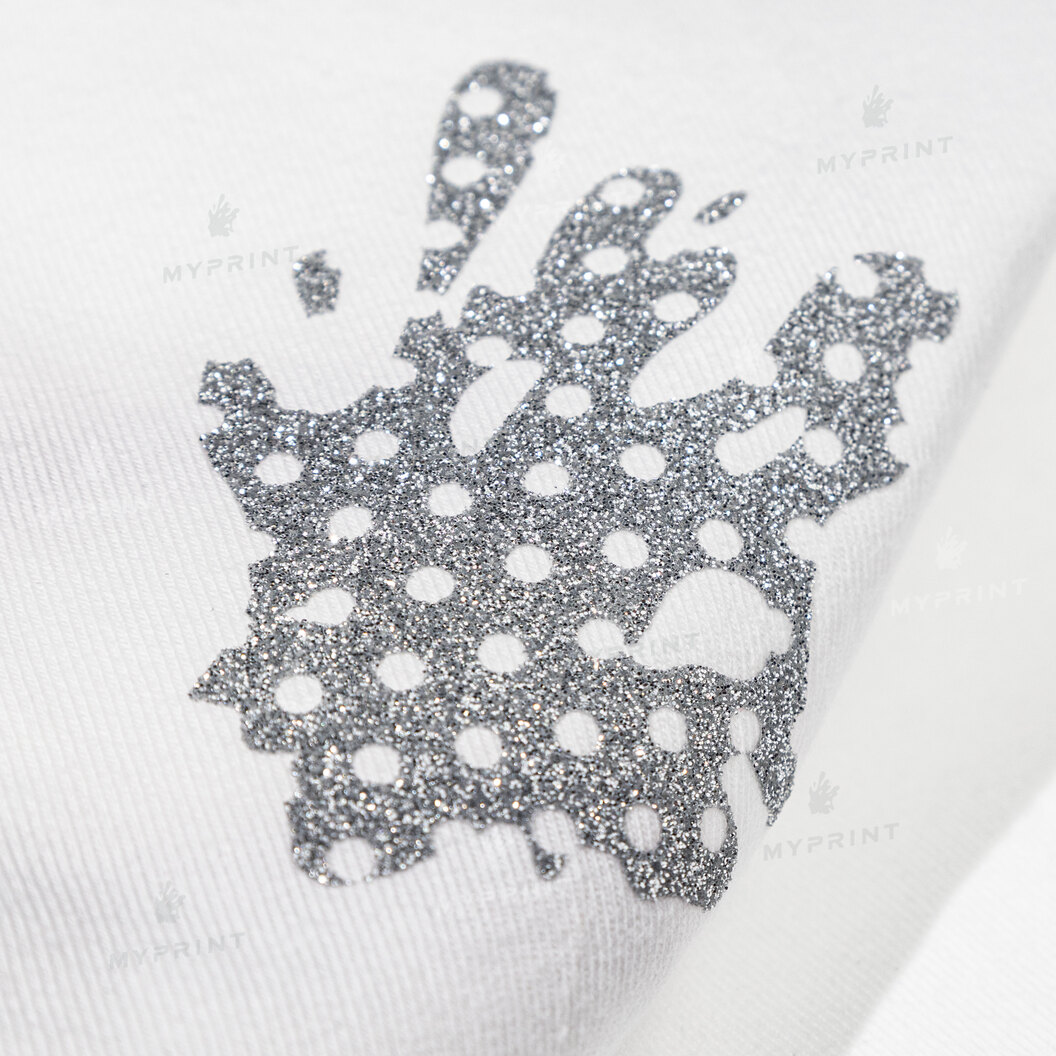 Термотрансферна плівка My Print Mesh Glitter в сітку срібляста 1 пог. м. (1*0,5 м) (7948) - фото 2 Термотрансферна плівка My Print Mesh Glitter в сітку срібляста 1 пог. м. (1*0,5 м) (7948) - фото 2 - Плотери і матеріали для порізки