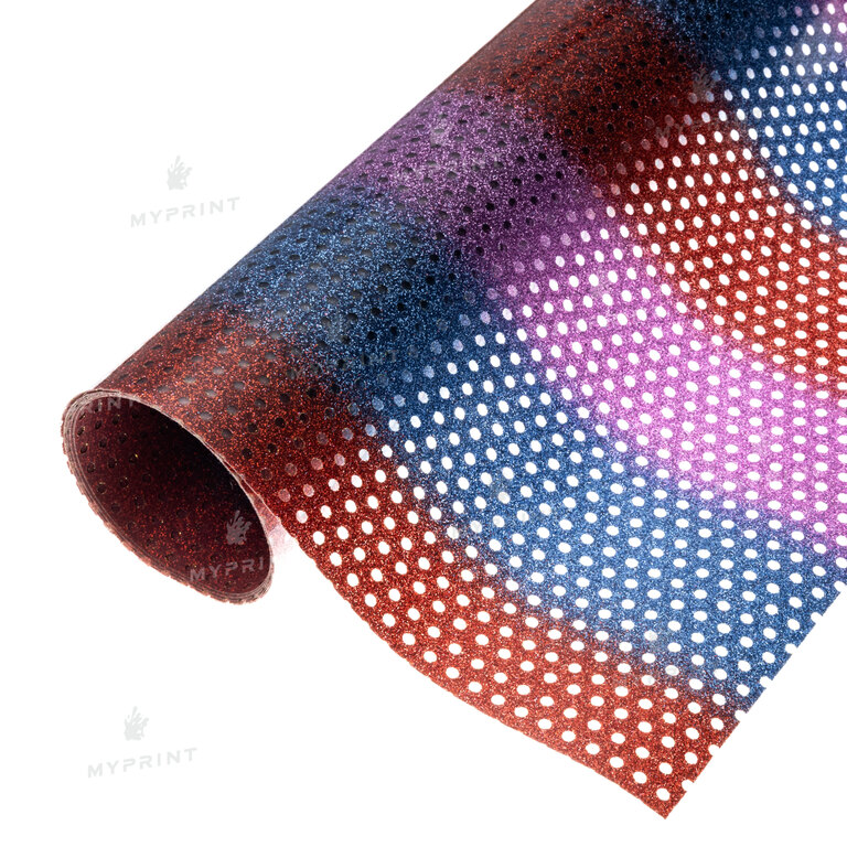 Термотрансферна плівка My Print Mesh Glitter в сітку різнокольорова M1 1 пог. м. (1*0,5 м) (7952)  Термотрансферна плівка My Print Mesh Glitter в сітку різнокольорова M1 1 пог. м. (1*0,5 м) (7952)
