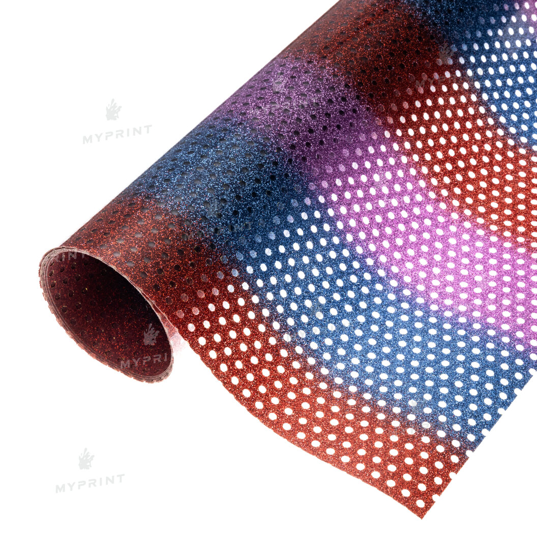 Термотрансферна плівка My Print Mesh Glitter в сітку різнокольорова M1 1 пог. м. (1*0,5 м) (7952) - фото 1 Термотрансферна плівка My Print Mesh Glitter в сітку різнокольорова M1 1 пог. м. (1*0,5 м) (7952) - фото 1 - Плотери і матеріали для порізки
