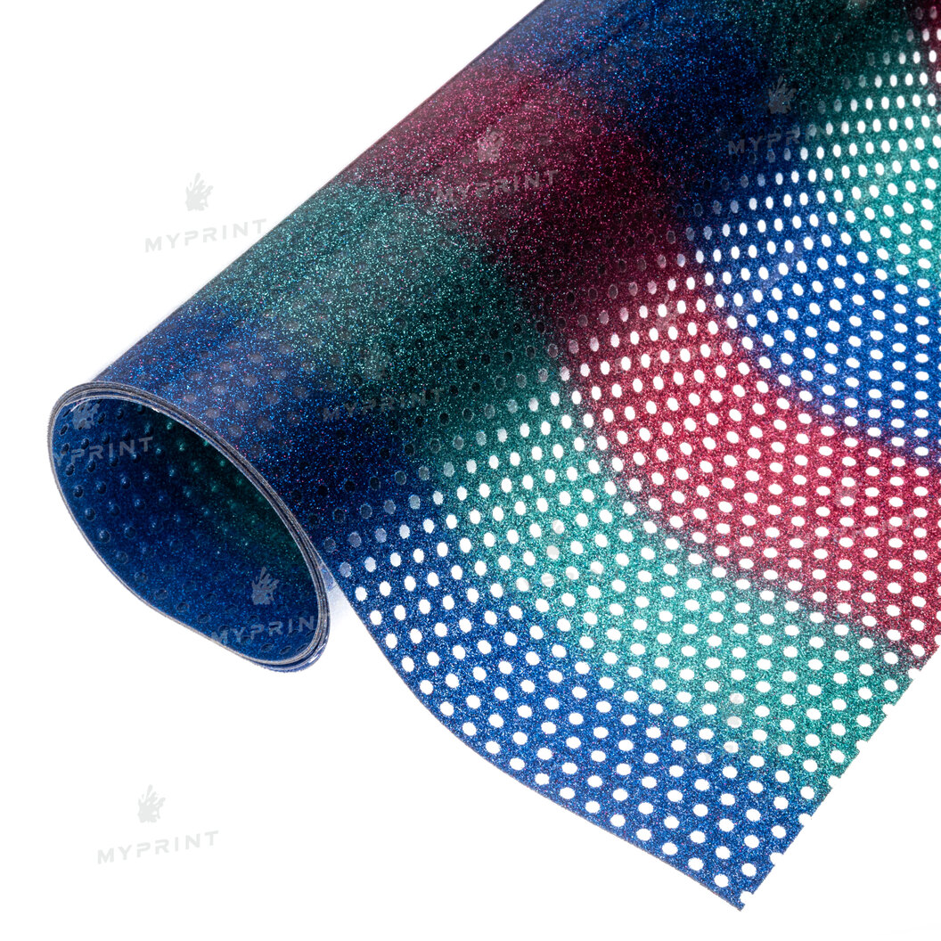 Термотрансферна плівка My Print Mesh Glitter в сітку різнокольорова M2 1 пог. м. (1*0,5 м) (7953) - фото 1 Термотрансферна плівка My Print Mesh Glitter в сітку різнокольорова M2 1 пог. м. (1*0,5 м) (7953) - фото 1 - Плотери і матеріали для порізки