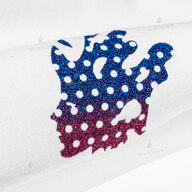 Термотрансферна плівка My Print Mesh Glitter в сітку різнокольорова M2 1 пог. м. (1*0,5 м) (7953) - фото 2 Термотрансферна плівка My Print Mesh Glitter в сітку різнокольорова M2 1 пог. м. (1*0,5 м) (7953) - фото 2 - Плотери і матеріали для порізки