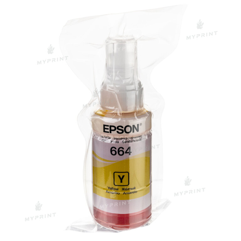 Epson T6644 water-soluble printer ink (100 ml) yellow (7751)  Epson T6644 water-soluble printer ink (100 ml) yellow (7751)