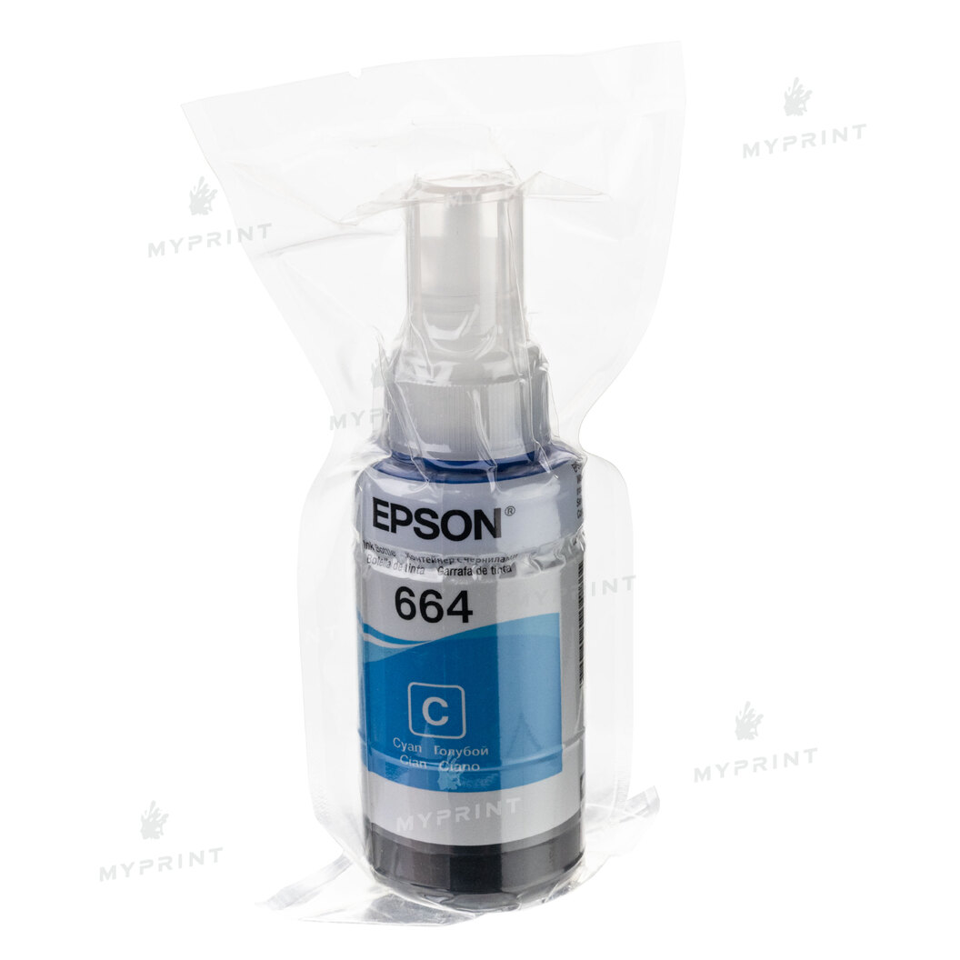 Чернила для принтера водорастворимые Epson T6642 (70 мл) cyan (7749) - фото 2 Чернила для принтера водорастворимые Epson T6642 (70 мл) cyan (7749) - фото 2 - Расходные материалы для печати