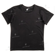T-shirt for children cotton/elastane 170 g/m², black, 128 (9564) - фото 2 T-shirt for children cotton/elastane 170 g/m², black, 128 (9564) - фото 2 - Blanks for sublimation