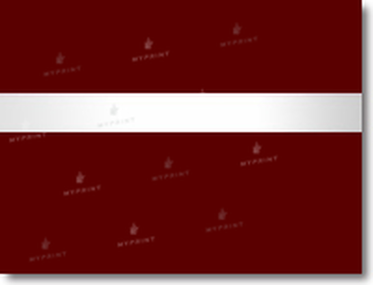 Metal for laser engraving glossy red/silver 610*305*0.45 mm (9619)  Metal for laser engraving glossy red/silver 610*305*0.45 mm (9619)