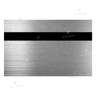 Plastic for laser and milling engraving shabby silver/black 1200*600*1.25 mm (9681) - фото 1 Plastic for laser and milling engraving shabby silver/black 1200*600*1.25 mm (9681) - фото 1 - Materials for engraving