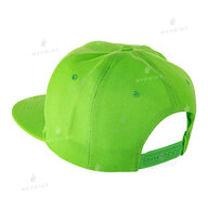 Кепка с прямым козырьком snapback салатовая (9517) - фото 3 Кепка с прямым козырьком snapback салатовая (9517) - фото 3 - Заготовки для сублимации