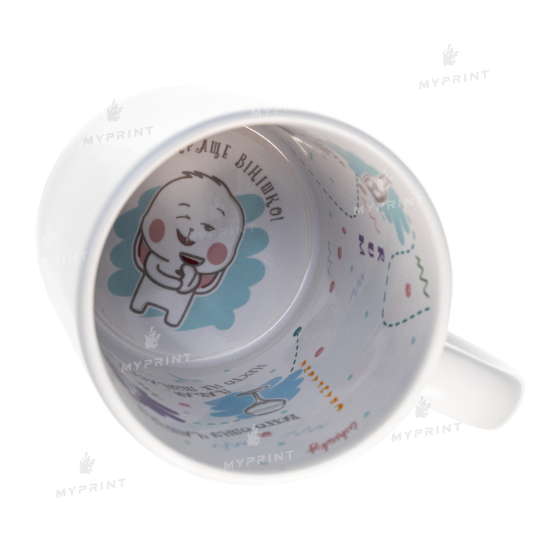 11 Oz (330 ml) Sublimation Mug with "Winishko" inside (6424)  11 Oz (330 ml) Sublimation Mug with "Winishko" inside (6424)