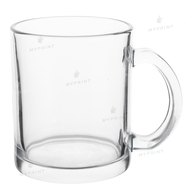 Кружка для сублимации стеклянная прозрачная 11 Oz (330 мл) (6071) - фото 1 Кружка для сублимации стеклянная прозрачная 11 Oz (330 мл) (6071) - фото 1 - Заготовки для сублимации