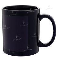 Чашка для сублімації хамелеон з областю для друку темно-синя 11 Oz (330 мл) (7061) - фото 1 Чашка для сублімації хамелеон з областю для друку темно-синя 11 Oz (330 мл) (7061) - фото 1 - Заготовки для сублімації