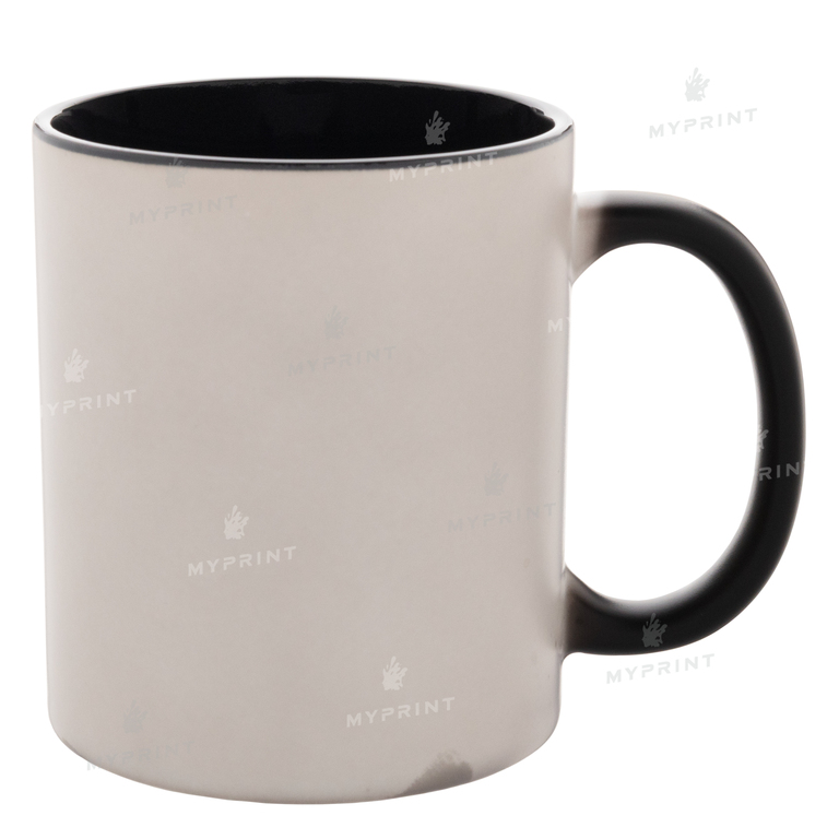 Кружка для сублимации хамелеон матовая внутри черная 11 Oz (330 мл) (6838)  Кружка для сублимации хамелеон матовая внутри черная 11 Oz (330 мл) (6838)