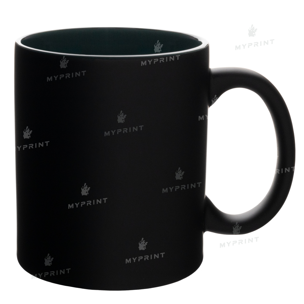 Кружка для сублимации хамелеон матовая внутри зеленая 11 Oz (330 мл) (6845) - фото 1 Кружка для сублимации хамелеон матовая внутри зеленая 11 Oz (330 мл) (6845) - фото 1 - Заготовки для сублимации