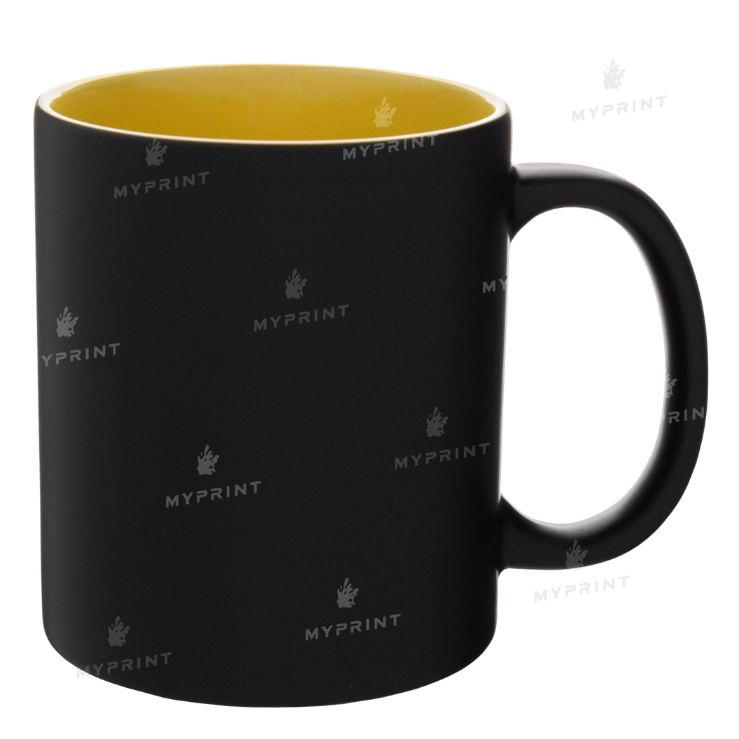 Кружка для сублимации хамелеон матовая внутри желтая 11 Oz (330 мл) (6844) - фото 1 Кружка для сублимации хамелеон матовая внутри желтая 11 Oz (330 мл) (6844) - фото 1 - Заготовки для сублимации