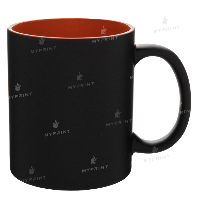Кружка для сублимации хамелеон матовая внутри оранжевая 11 Oz (330 мл) (6843)  Кружка для сублимации хамелеон матовая внутри оранжевая 11 Oz (330 мл) (6843)