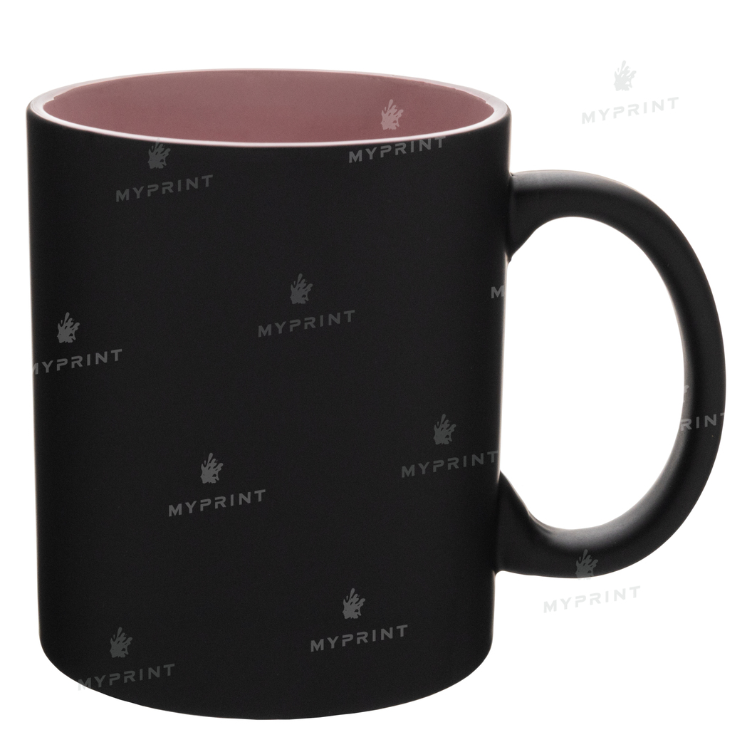 Кружка для сублимации хамелеон матовая внутри розовая 11 Oz (330 мл) (6837) - фото 1 Кружка для сублимации хамелеон матовая внутри розовая 11 Oz (330 мл) (6837) - фото 1 - Заготовки для сублимации