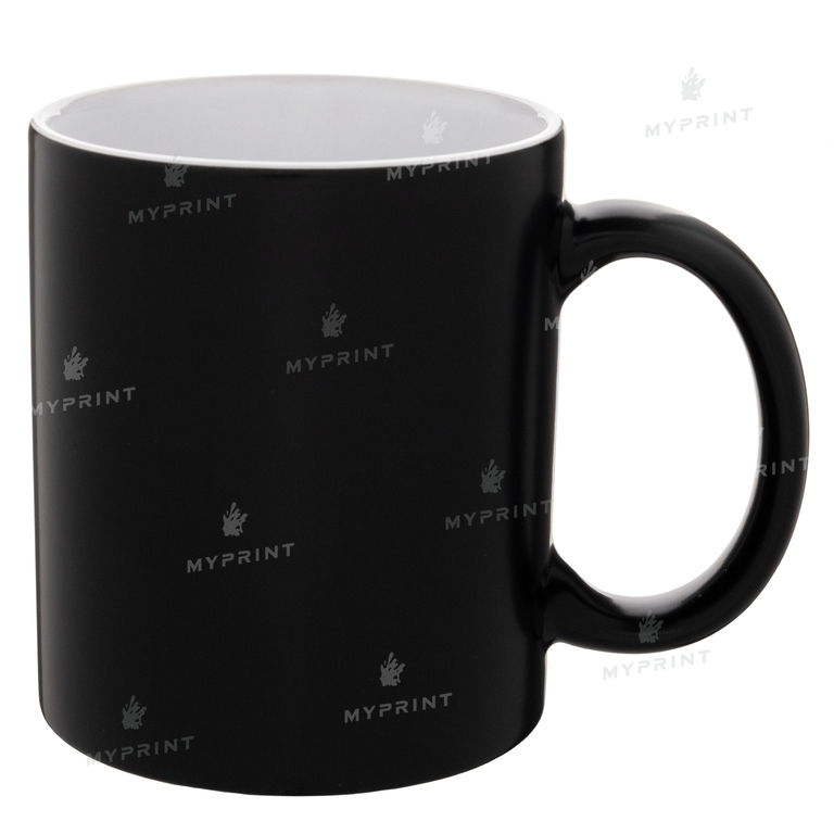 Кружка для сублимации хамелеон полуматовая черная 11 Oz (330 мл) (2069)  Кружка для сублимации хамелеон полуматовая черная 11 Oz (330 мл) (2069)