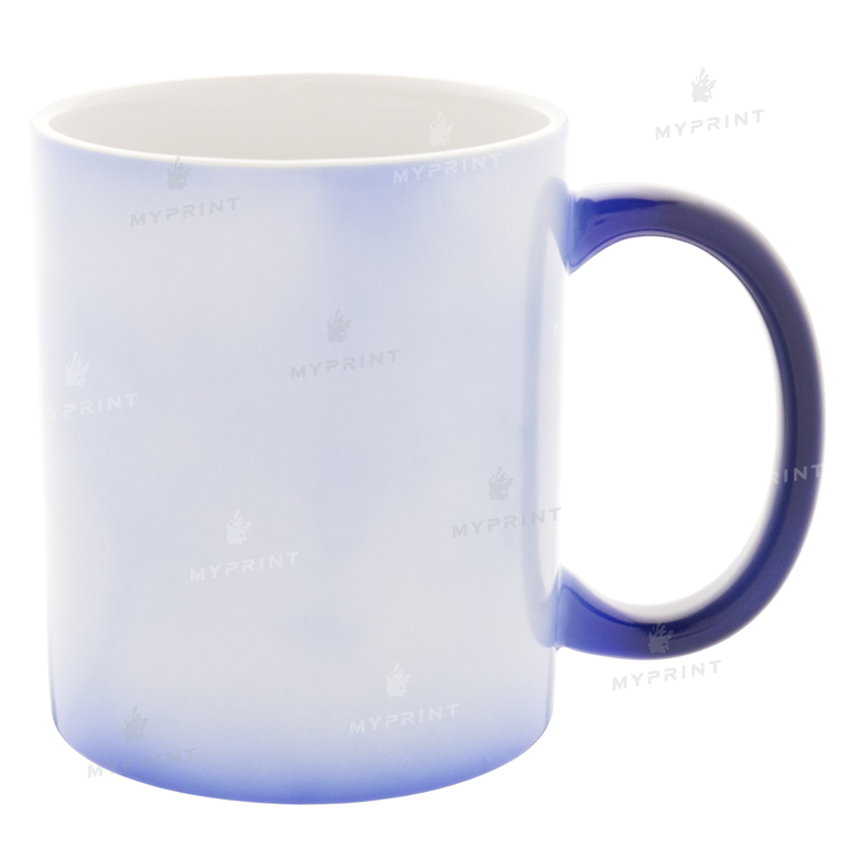 Чашка для сублімації хамелеон напівматова синя 11 Oz (330 мл) (2795)  Чашка для сублімації хамелеон напівматова синя 11 Oz (330 мл) (2795)