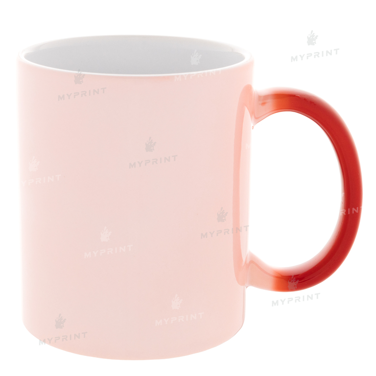 Кружка для сублимации хамелеон глянцевая красная 11 Oz (330 мл) (6312)  Кружка для сублимации хамелеон глянцевая красная 11 Oz (330 мл) (6312)