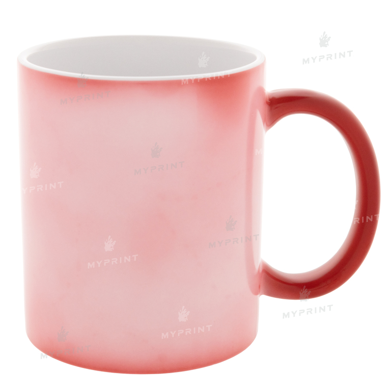 Кружка для сублимации хамелеон полуматовая красная 11 Oz (330 мл) (2794)  Кружка для сублимации хамелеон полуматовая красная 11 Oz (330 мл) (2794)