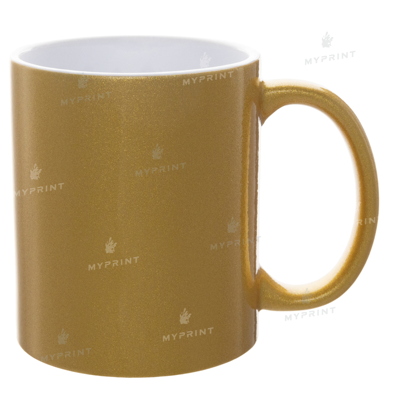 Sublimation cup pearl gold 11 Oz (330 ml) (2071)  Sublimation cup pearl gold 11 Oz (330 ml) (2071)