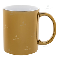 Кружка для сублимации металлик золотистая 11 Oz (330 мл) (6852) - фото 1 Кружка для сублимации металлик золотистая 11 Oz (330 мл) (6852) - фото 1 - Заготовки для сублимации